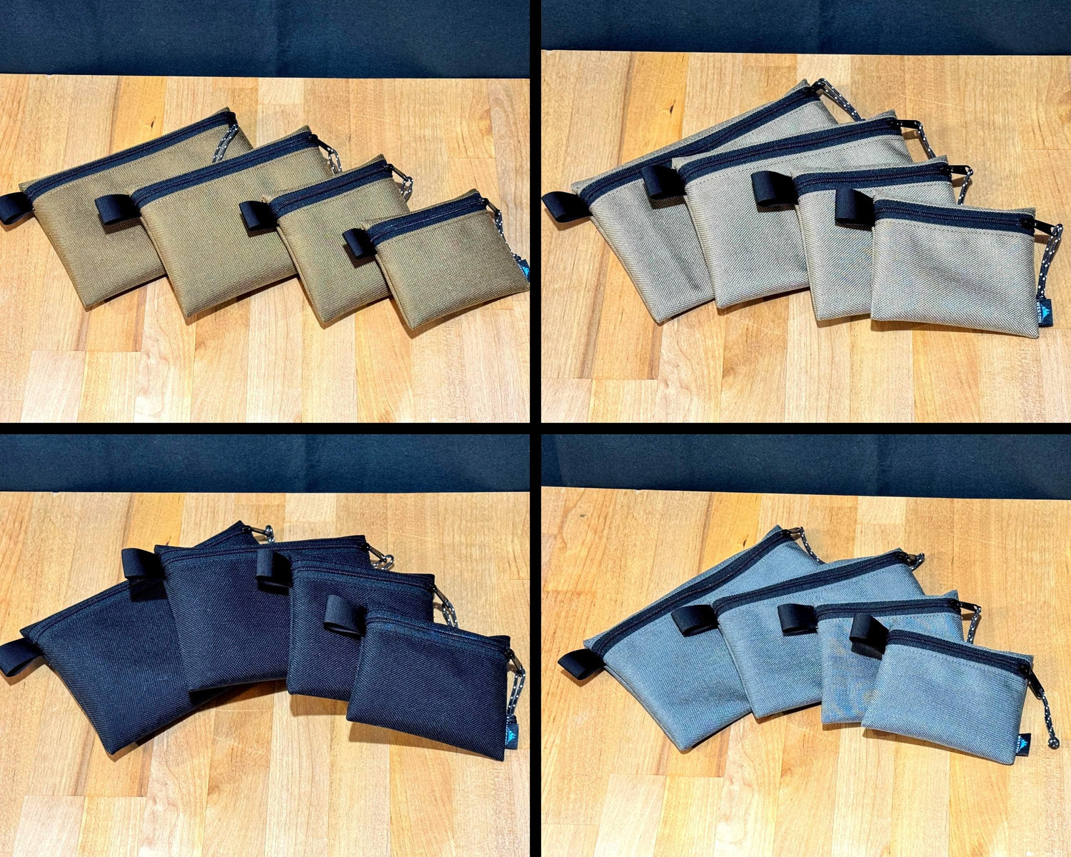 Zip Pouches and Wallets