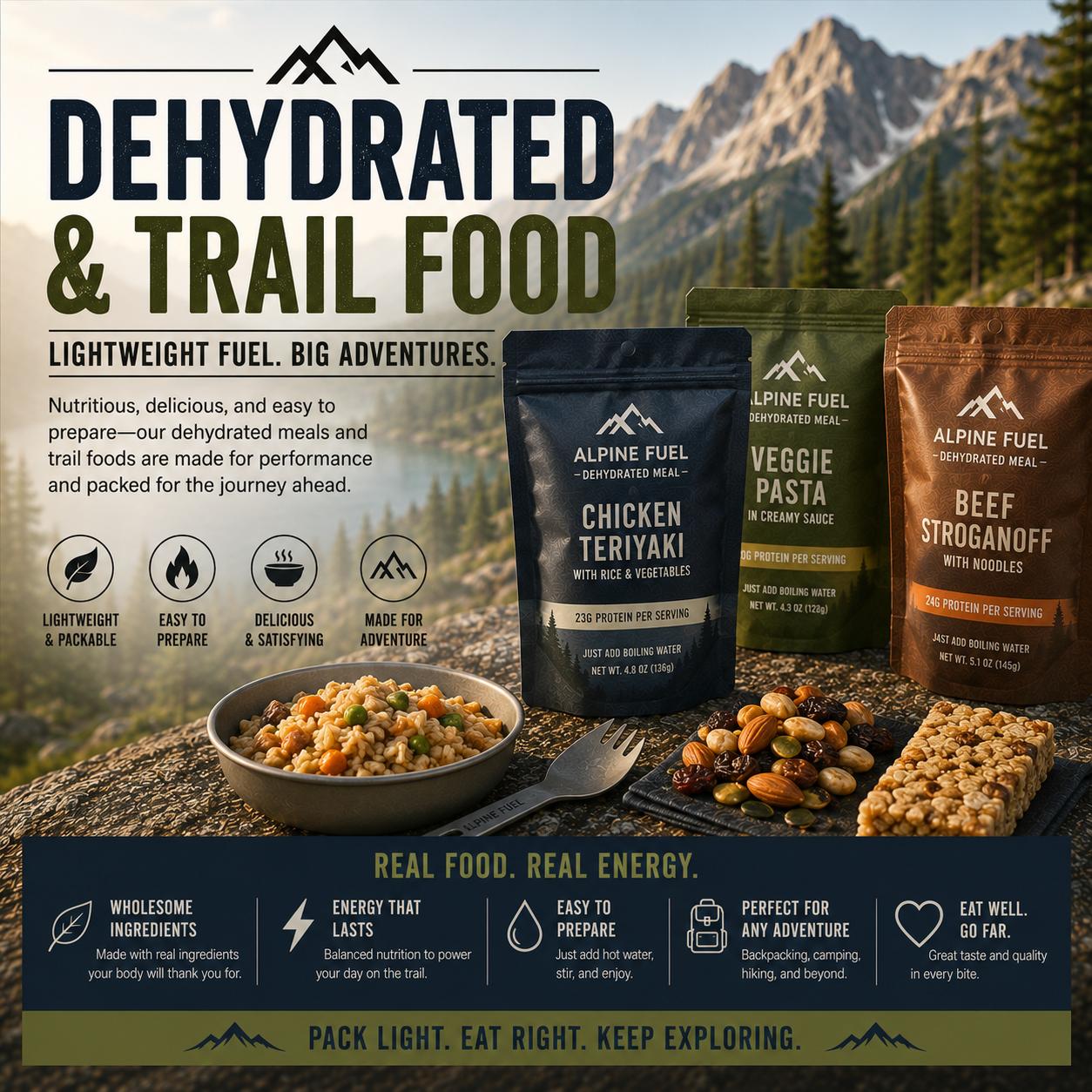 Dehydrated & Trail Food