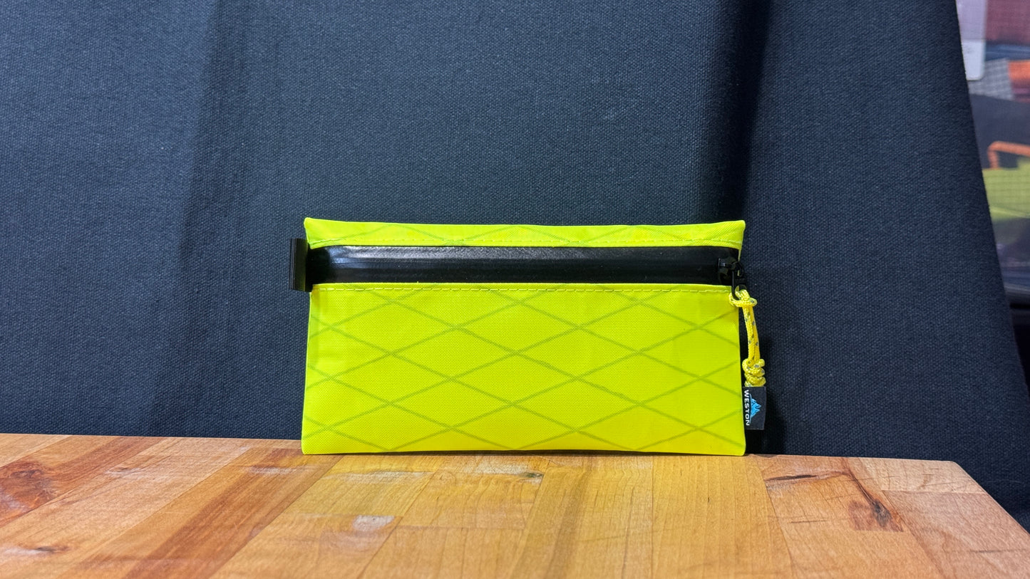 X-Pac Zip Pouches – Ultralight and Weatherproof EDC Wallets or Passport Holders for Hiking, Backpacking & Travel, Trail-Ready Adventure Gear