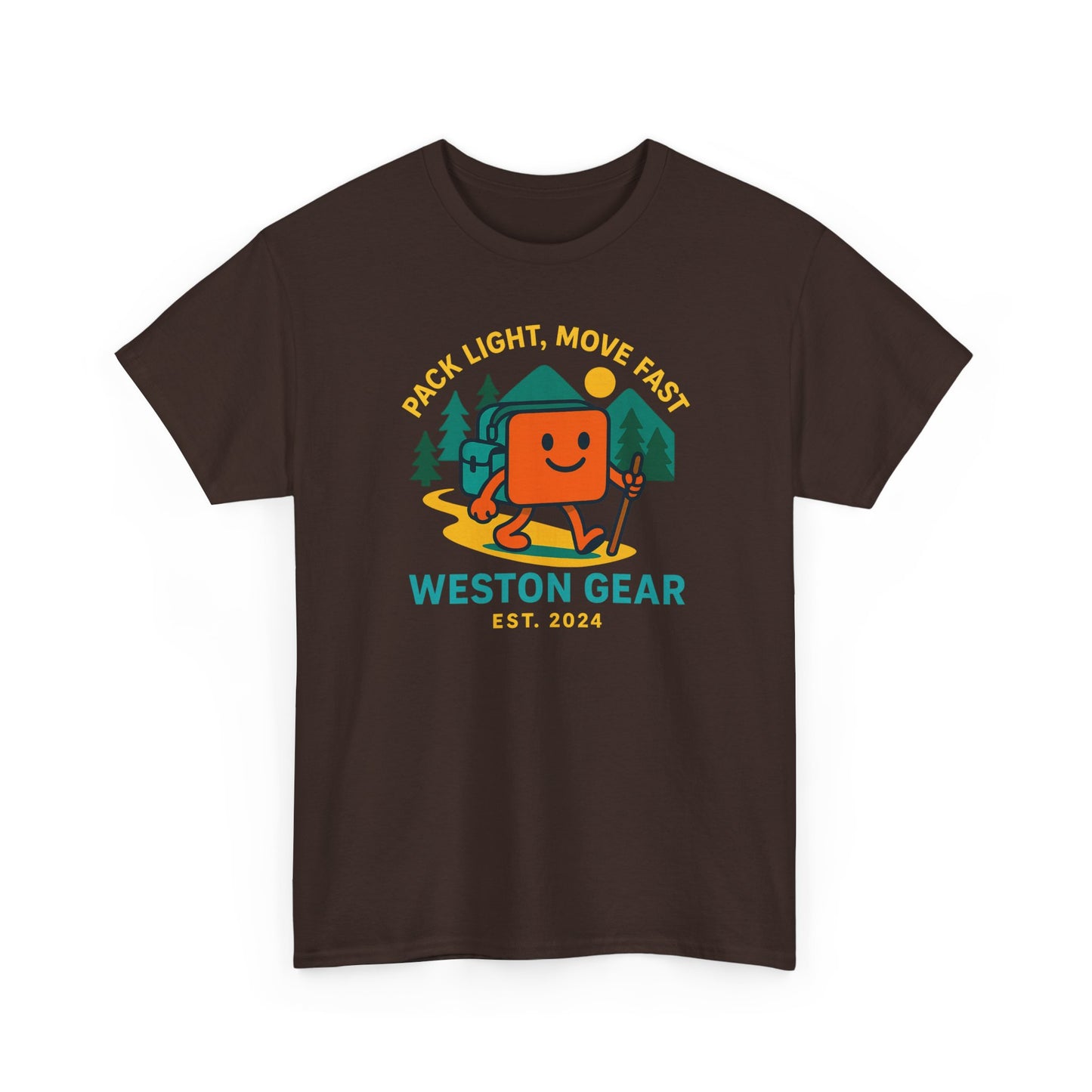 Cute Outdoor Graphic Hiking T-Shirt