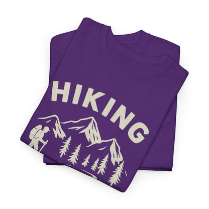 Unisex Heavy Cotton Adventure Tee – Outdoor Hiking Shirt, Sustainable Eco-Friendly T-Shirt for Nature Lovers & Everyday Wear