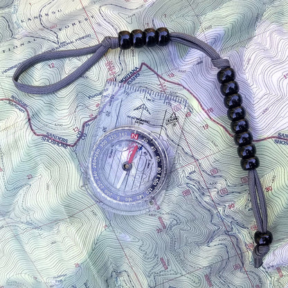 Pace Count Beads for Orienteering and Land Navigation, Workout Reps, Etc.