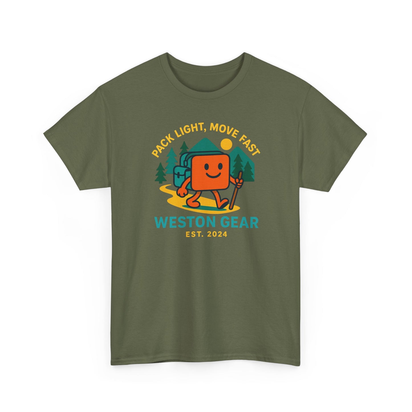 Cute Outdoor Graphic Hiking T-Shirt