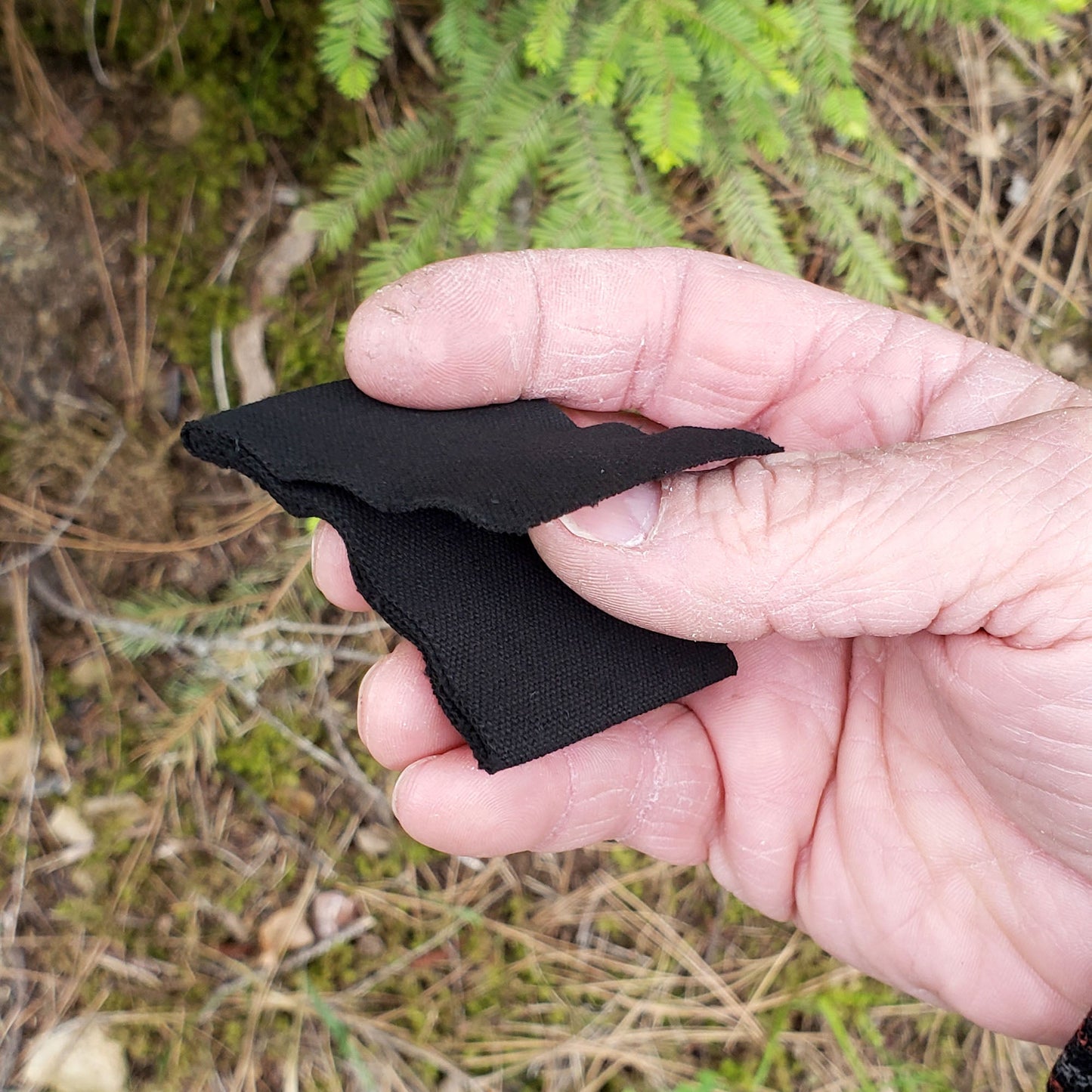 Premium Charcloth w/Tinderbox - Essential Primitive FireStarting Material for use with Flint & Steel, Magnifier etc.