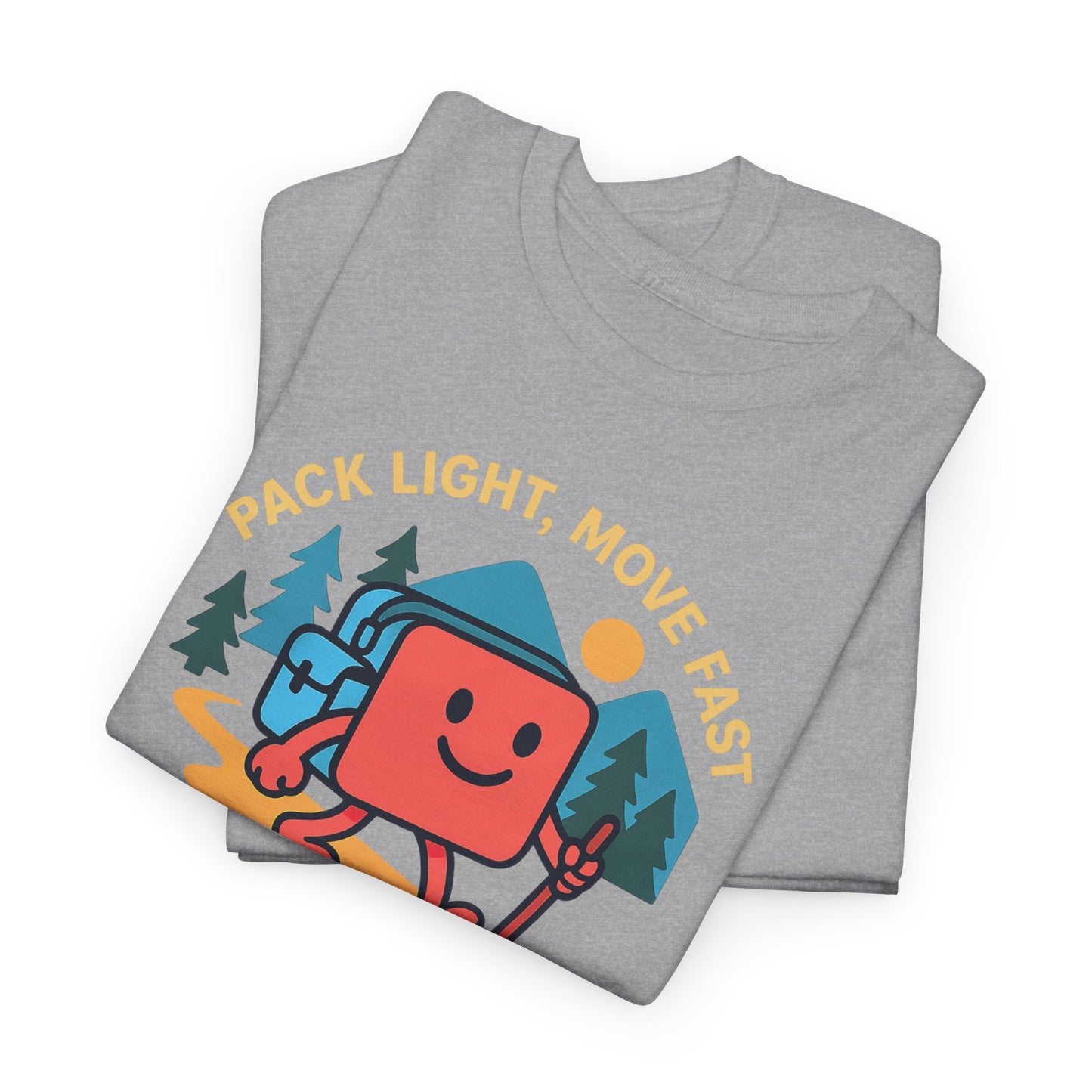 Weston Gear Boxy Hiking T-Shirt – Adventure Ready Unisex Heavy Cotton Tee | Outdoor Camping Graphic Shirt | Gift for Explorers
