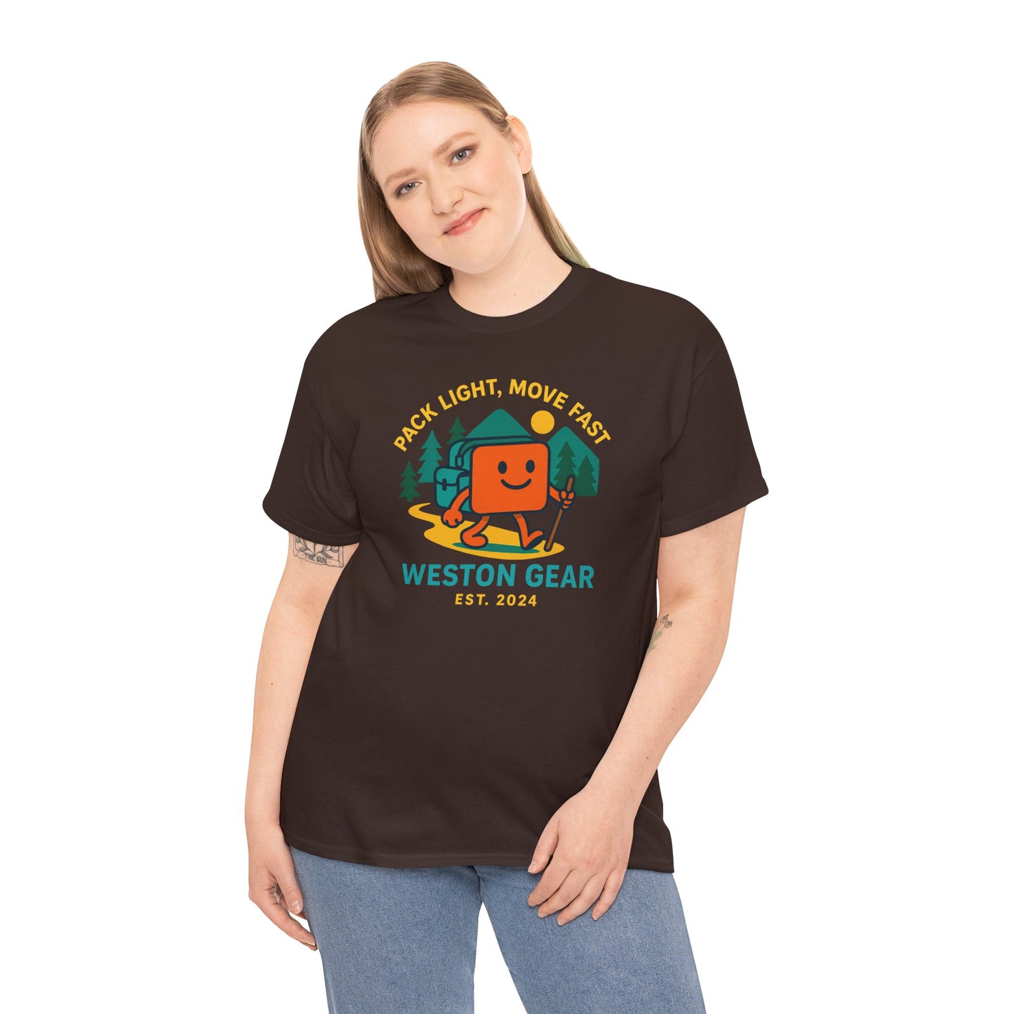 Adventurous Spirit Tee | Outdoor Hiking T-Shirt, Unisex Cotton Shirt, Gift for Nature Lovers, Camping Apparel, Cute Graphic Tee