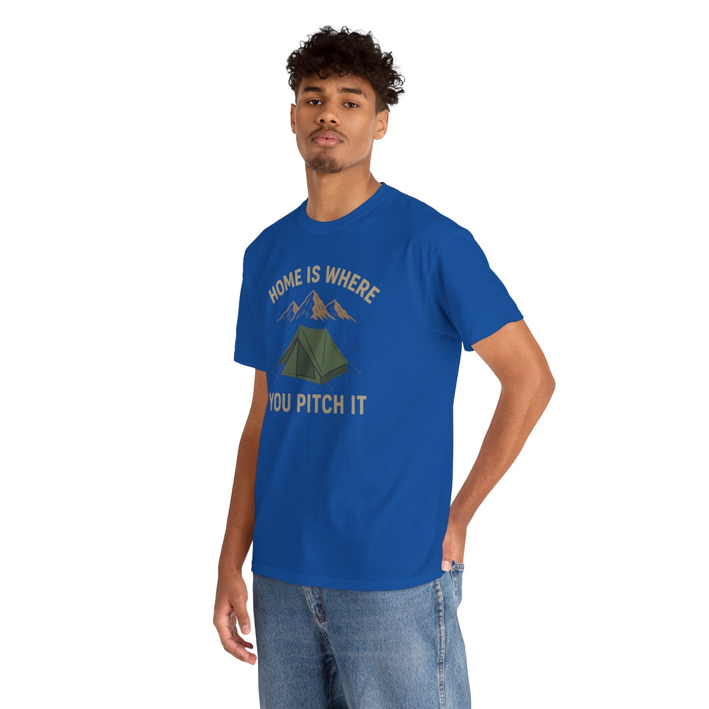 Home Is Where You Pitch It T-Shirt, Camping Tee, Outdoor Enthusiast Gift, Nature Lover Apparel, Funny Hiking Shirt, Adventure Travel [...]