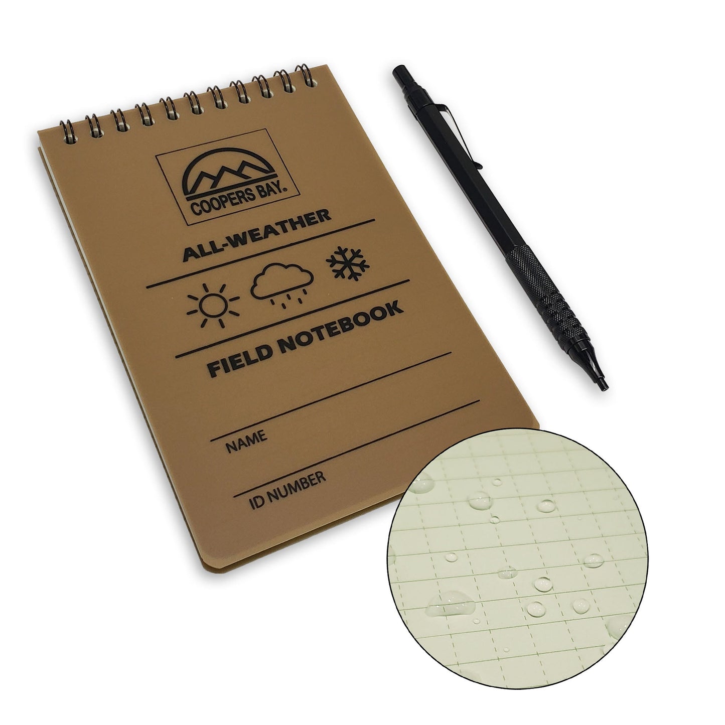 HydraPad™ All Weather Field Journal / Tactical Notebook