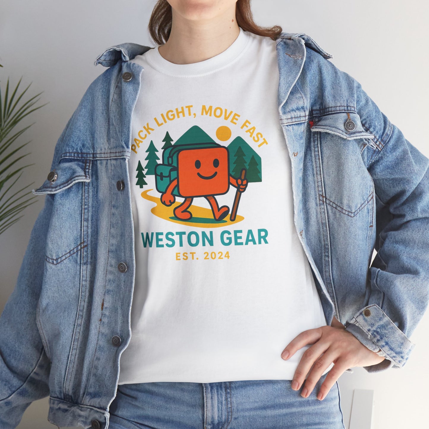 Cute Outdoor Graphic Hiking T-Shirt