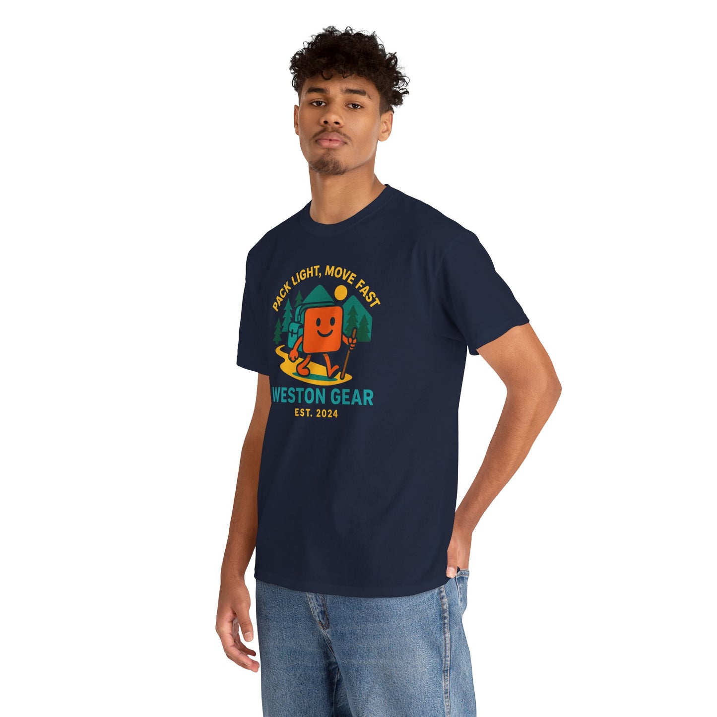 Adventurous Spirit Tee | Outdoor Hiking T-Shirt, Unisex Cotton Shirt, Gift for Nature Lovers, Camping Apparel, Cute Graphic Tee