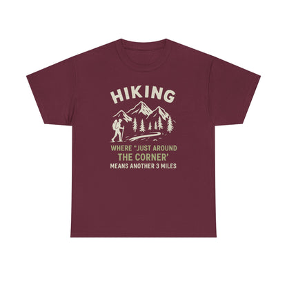 Unisex Heavy Cotton Adventure Tee – Outdoor Hiking Shirt, Sustainable Eco-Friendly T-Shirt for Nature Lovers & Everyday Wear