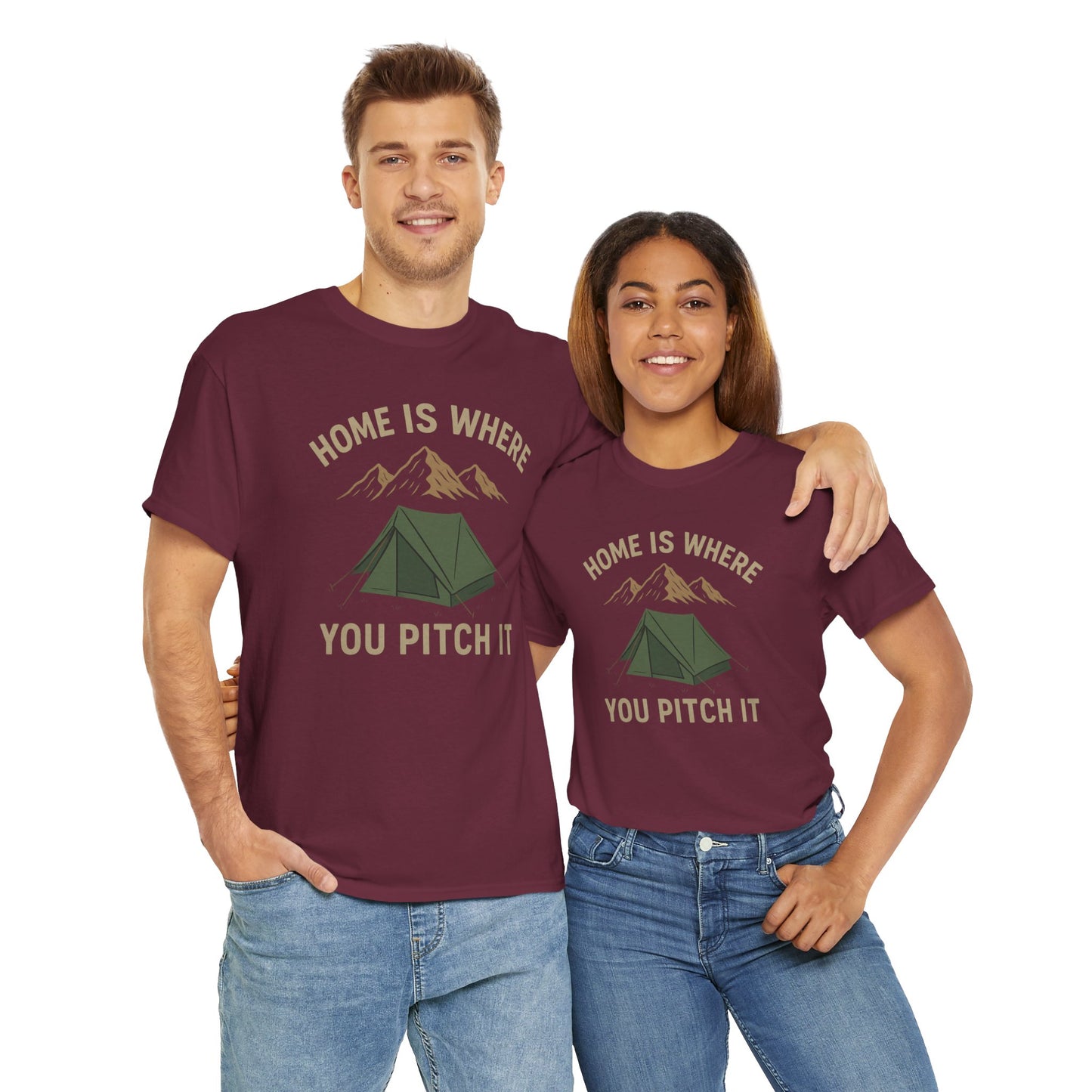Home Is Where You Pitch It T-Shirt, Camping Tee, Outdoor Enthusiast Gift, Nature Lover Apparel, Funny Hiking Shirt, Adventure Travel [...]