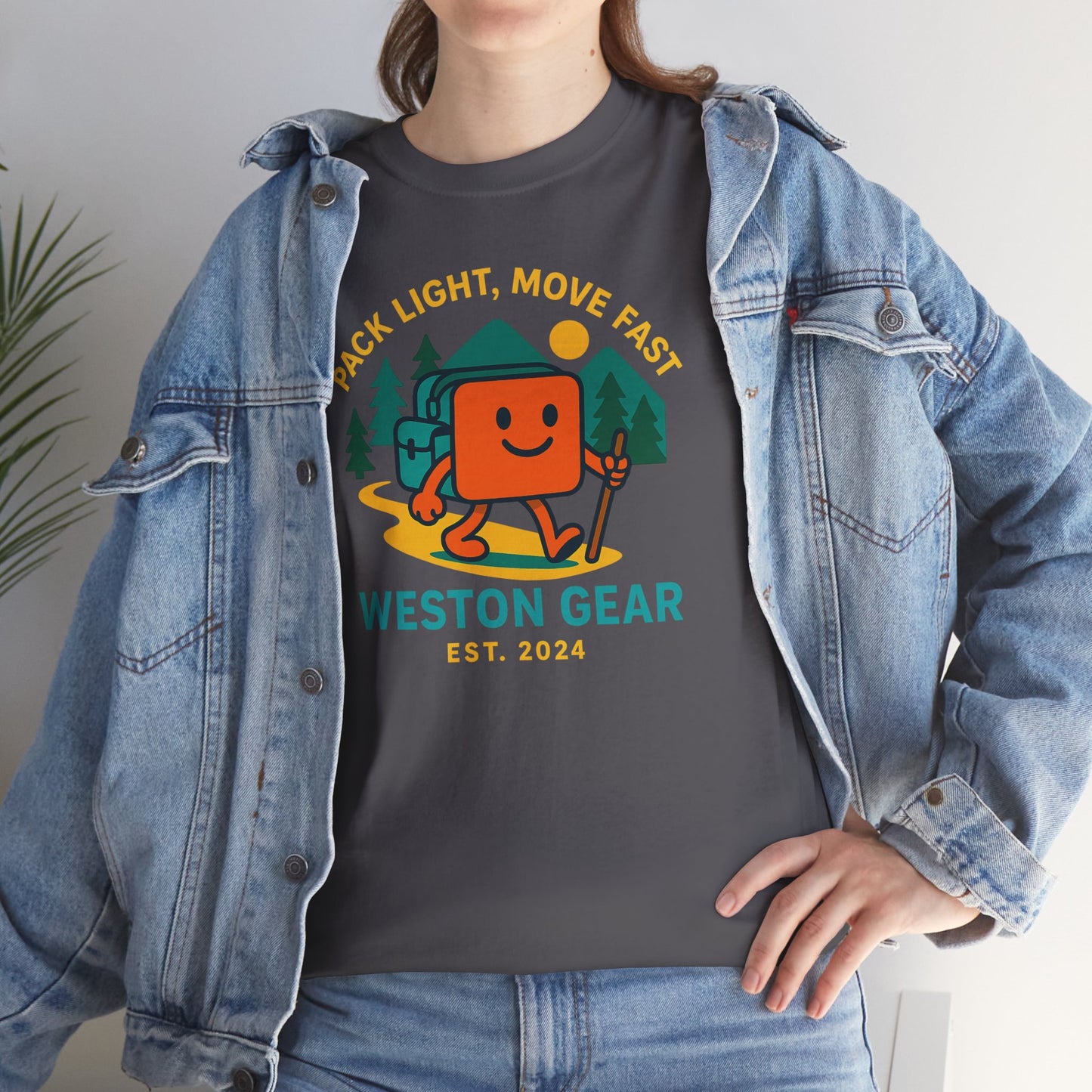 Adventurous Spirit Tee | Outdoor Hiking T-Shirt, Unisex Cotton Shirt, Gift for Nature Lovers, Camping Apparel, Cute Graphic Tee