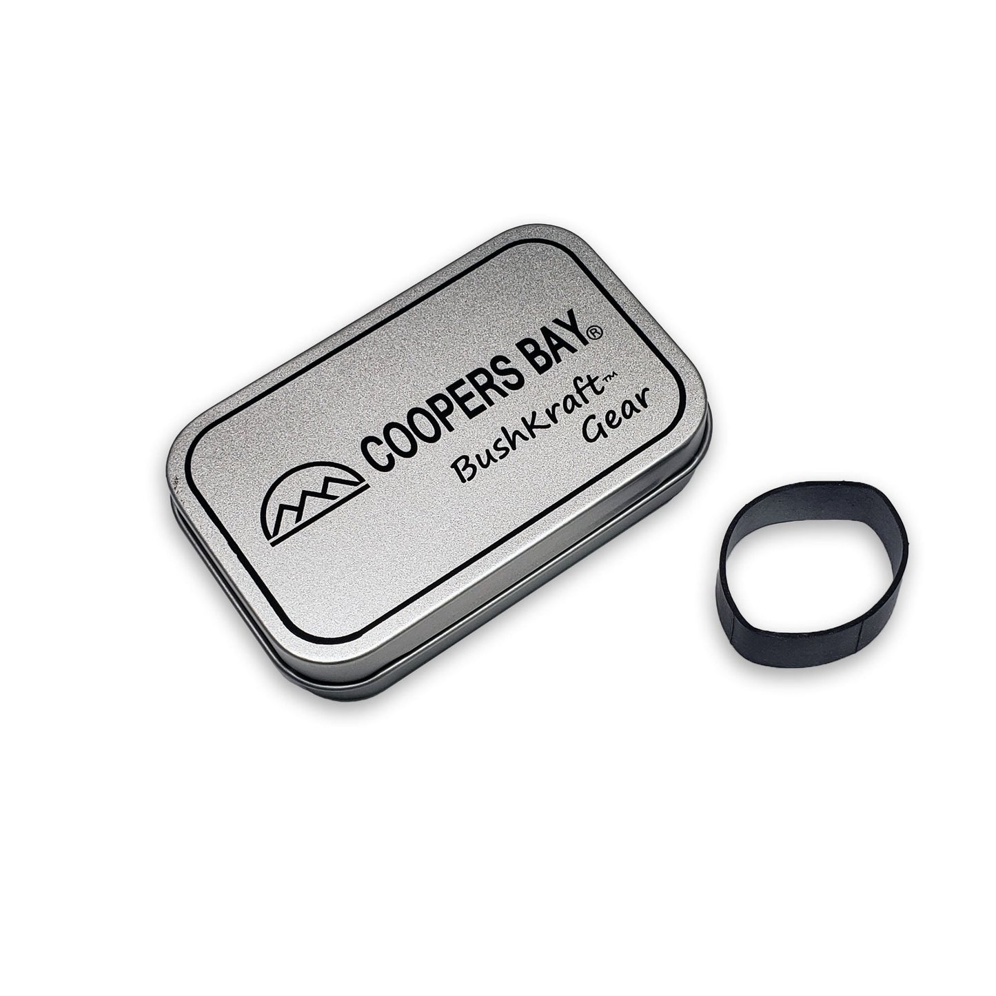 BushKraft­­™ Tinderbox Charring and Storage Tin - Standard Size "Mint Tin"