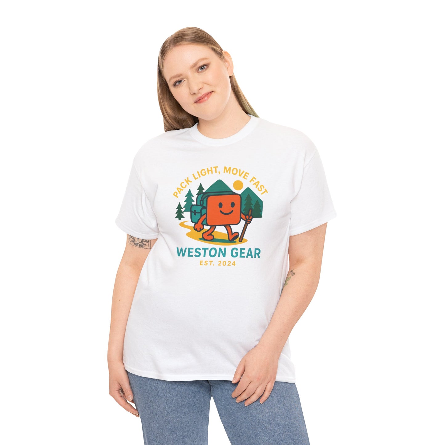 Adventurous Spirit Tee | Outdoor Hiking T-Shirt, Unisex Cotton Shirt, Gift for Nature Lovers, Camping Apparel, Cute Graphic Tee