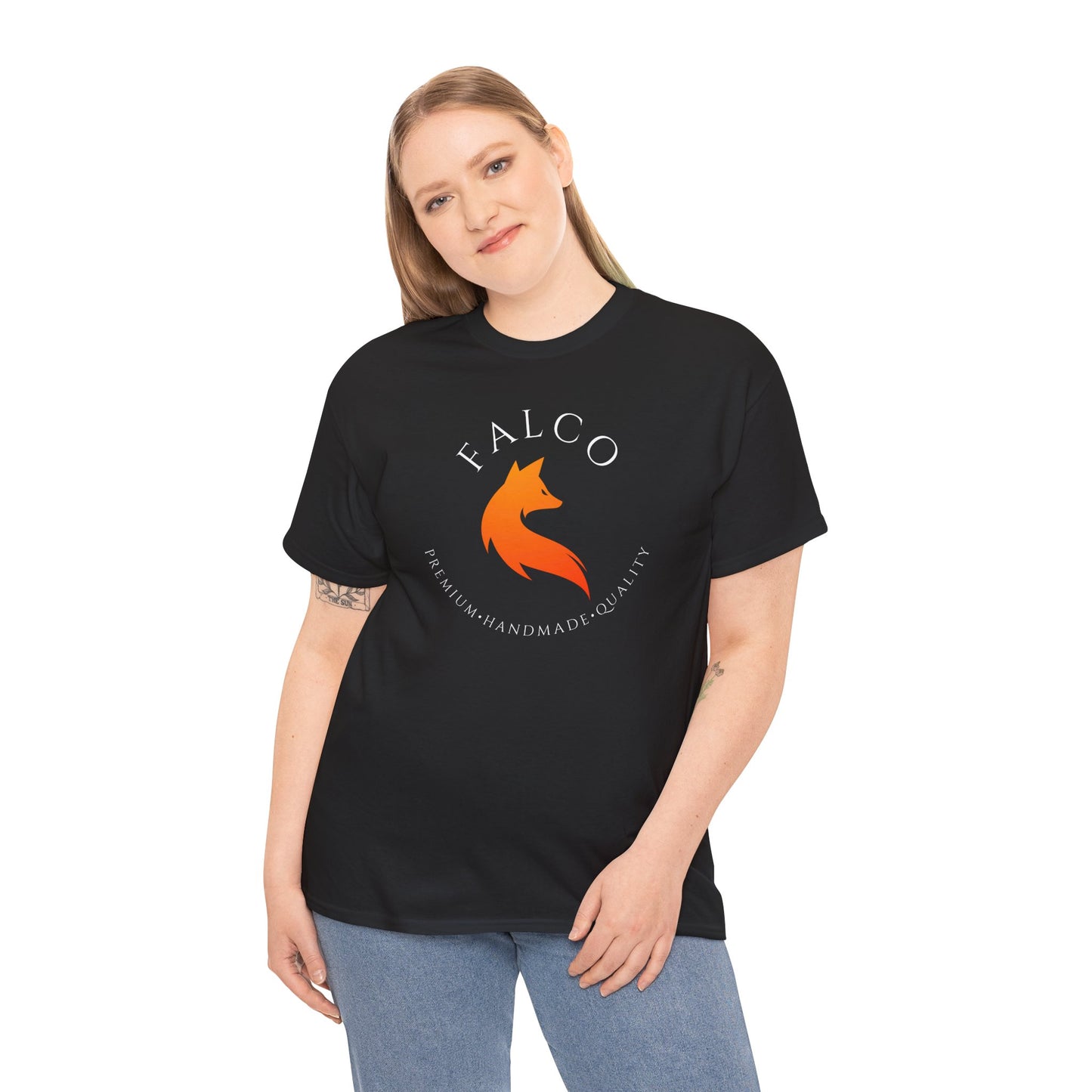 Stylish Unisex Heavy Cotton Tee with Cool Fox Design - Perfect for Casual Wear, Gift, Everyday Comfort, and Nature Lovers