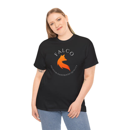 Stylish Unisex Heavy Cotton Tee with Cool Fox Design - Perfect for Casual Wear, Gift, Everyday Comfort, and Nature Lovers