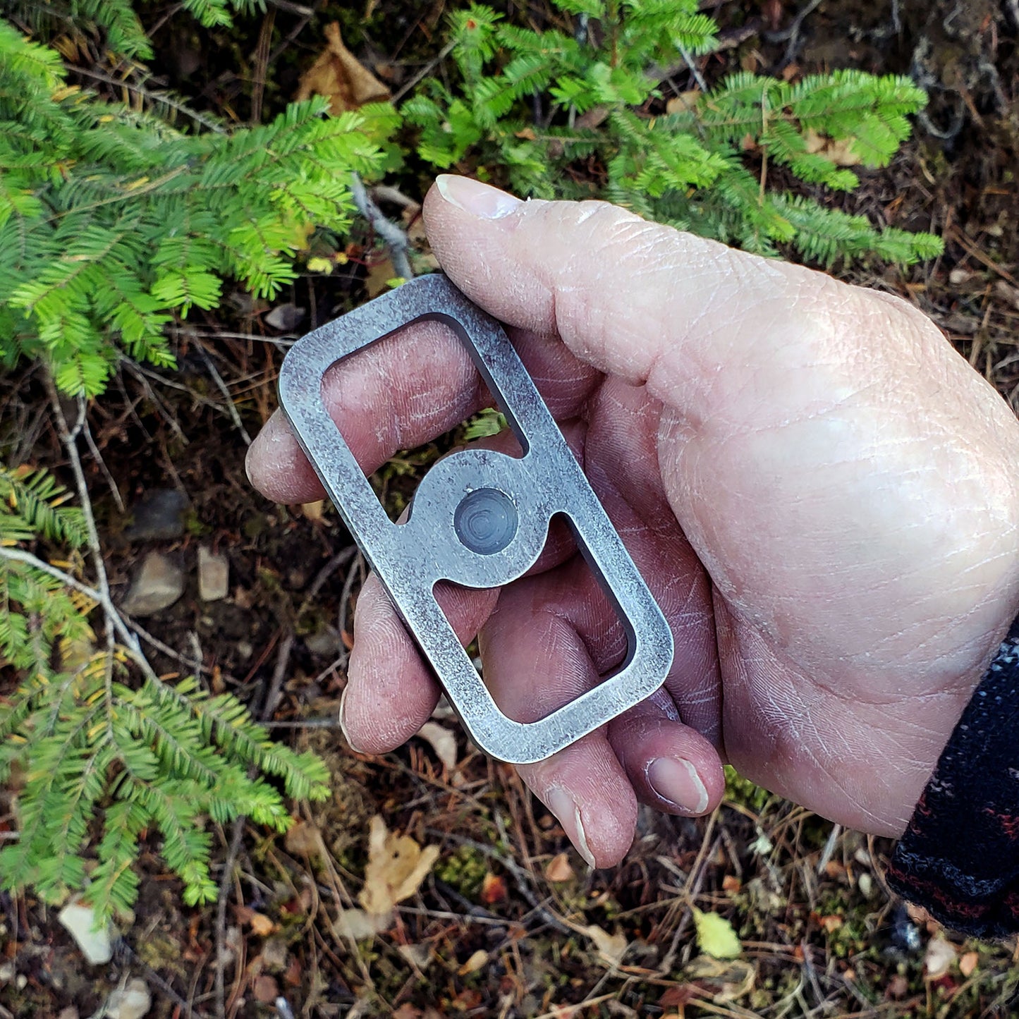 Flint & Steel Striker / Bow Drill Hand-Hold Combo Tool