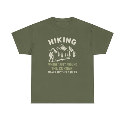 Unisex Heavy Cotton Adventure Tee – Outdoor Hiking Shirt, Sustainable Eco-Friendly T-Shirt for Nature Lovers & Everyday Wear
