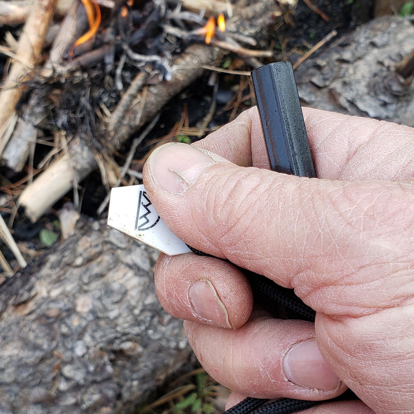 HexaLite™ "Mini" - Compact Ferro Rod Fire Starter - 6-Sided Shape & Ceramic Striker