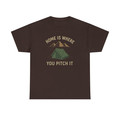 Home Is Where You Pitch It T-Shirt, Camping Tee, Outdoor Enthusiast Gift, Nature Lover Apparel, Funny Hiking Shirt, Adventure Travel [...]