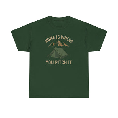 Home Is Where You Pitch It T-Shirt, Camping Tee, Outdoor Enthusiast Gift, Nature Lover Apparel, Funny Hiking Shirt, Adventure Travel [...]