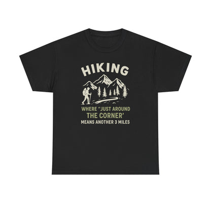 Unisex Heavy Cotton Adventure Tee – Outdoor Hiking Shirt, Sustainable Eco-Friendly T-Shirt for Nature Lovers & Everyday Wear