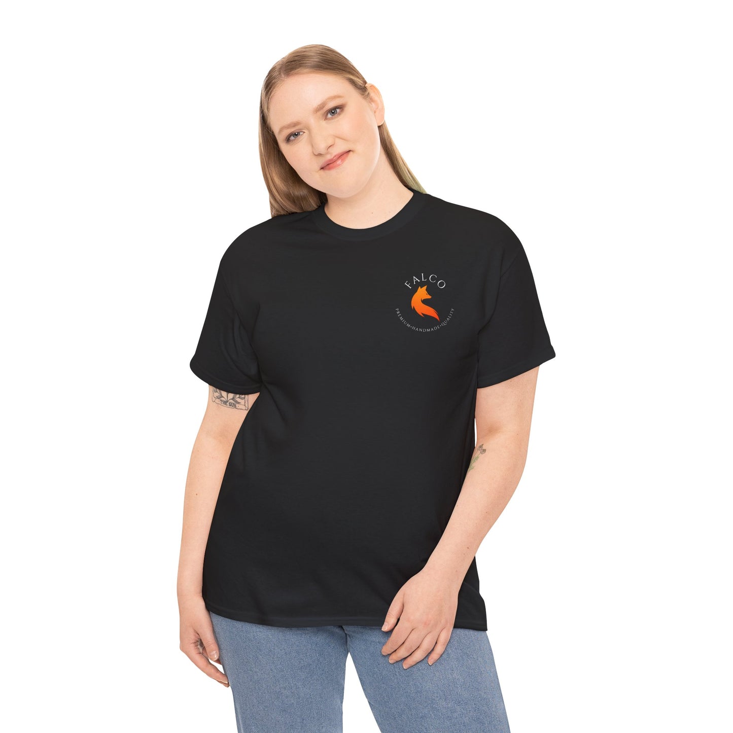 Copy of Stylish Unisex Heavy Cotton Tee with Cool Fox Design - Perfect for Casual Wear, Gift, Everyday Comfort, and Nature Lovers