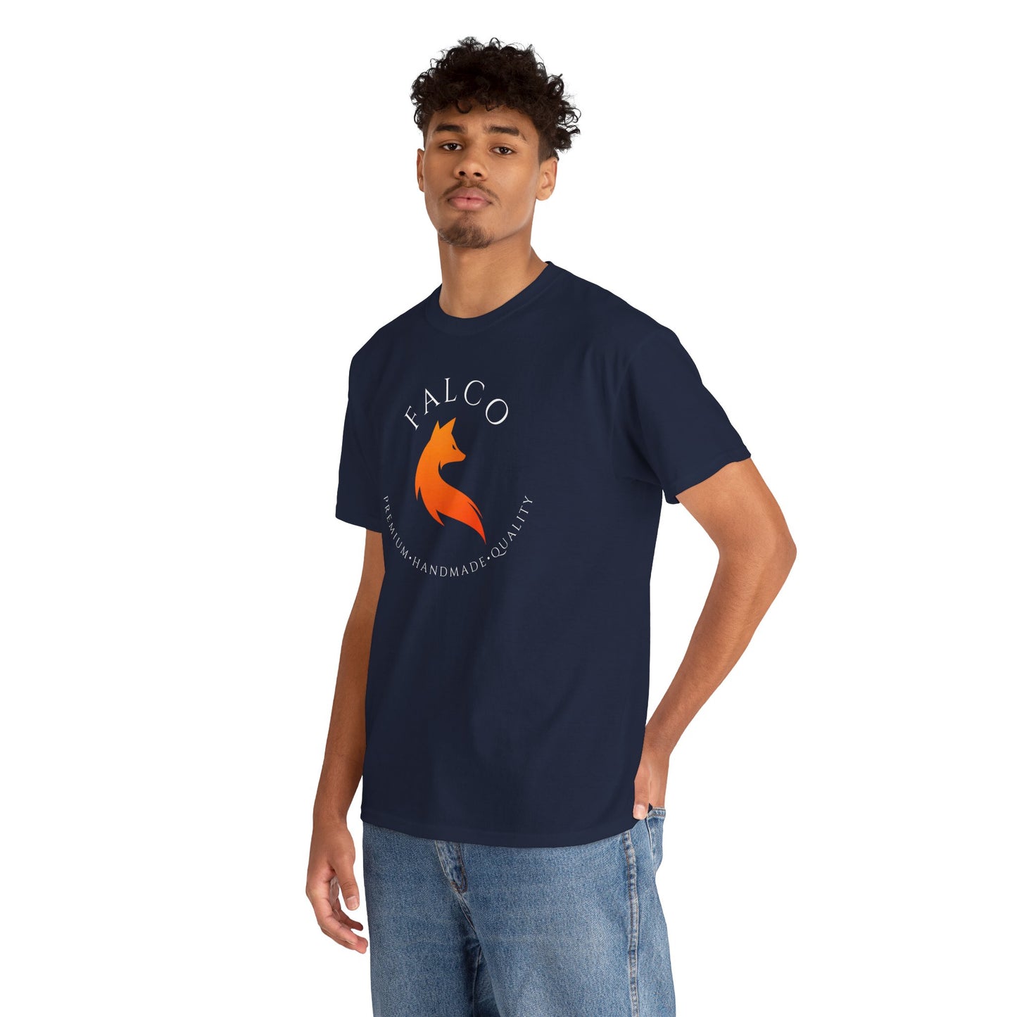 Stylish Unisex Heavy Cotton Tee with Cool Fox Design - Perfect for Casual Wear, Gift, Everyday Comfort, and Nature Lovers