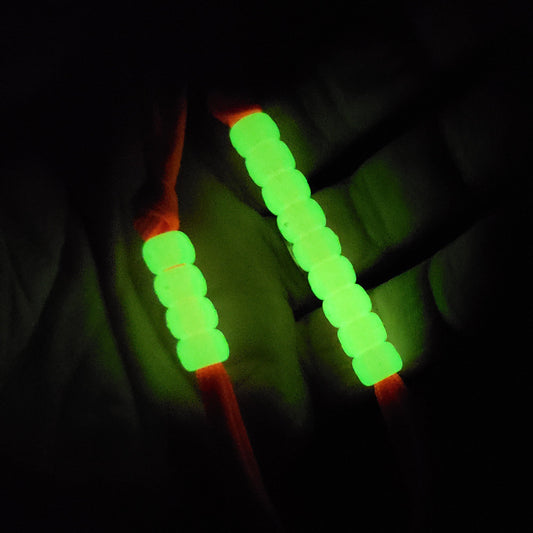 Pace Count Beads for Orienteering and Land Navigation - Phosphorescent "Glow in the Dark" Beads