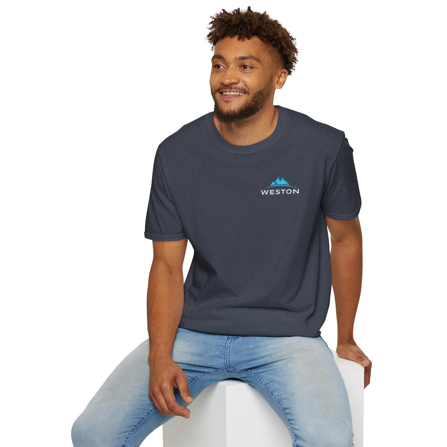 Weston Gear Logo T-Shirt | Softstyle Unisex Tee for Hikers, Campers & Outdoor Adventurers – Comfortable Everyday Wear