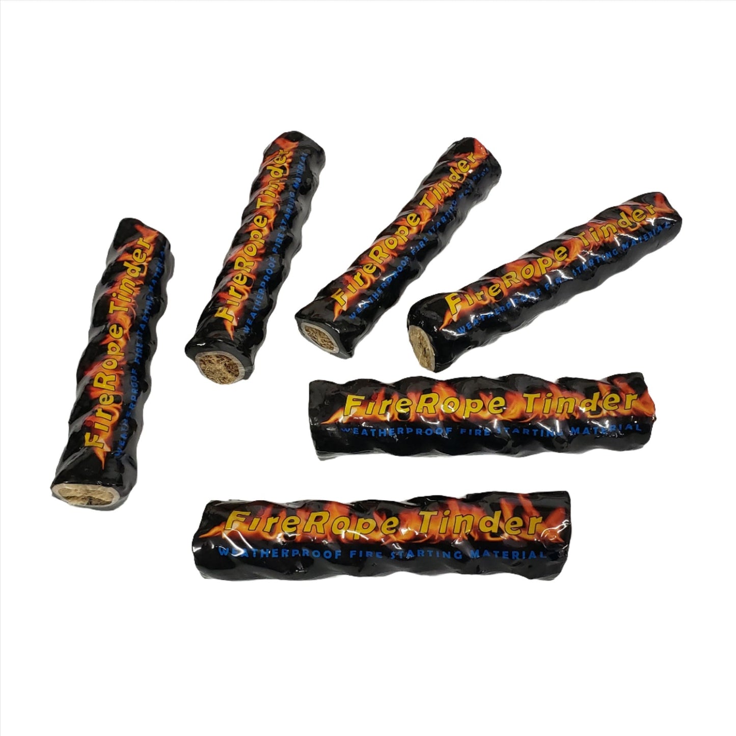 FireRope™ Mini - Firestarting Tinder - 6PK / 24PK