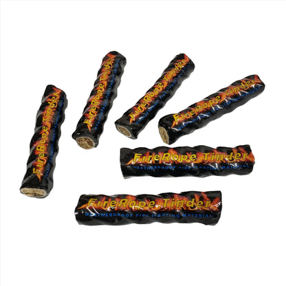 FireRope™ Mini - Firestarting Tinder - 6PK / 24PK