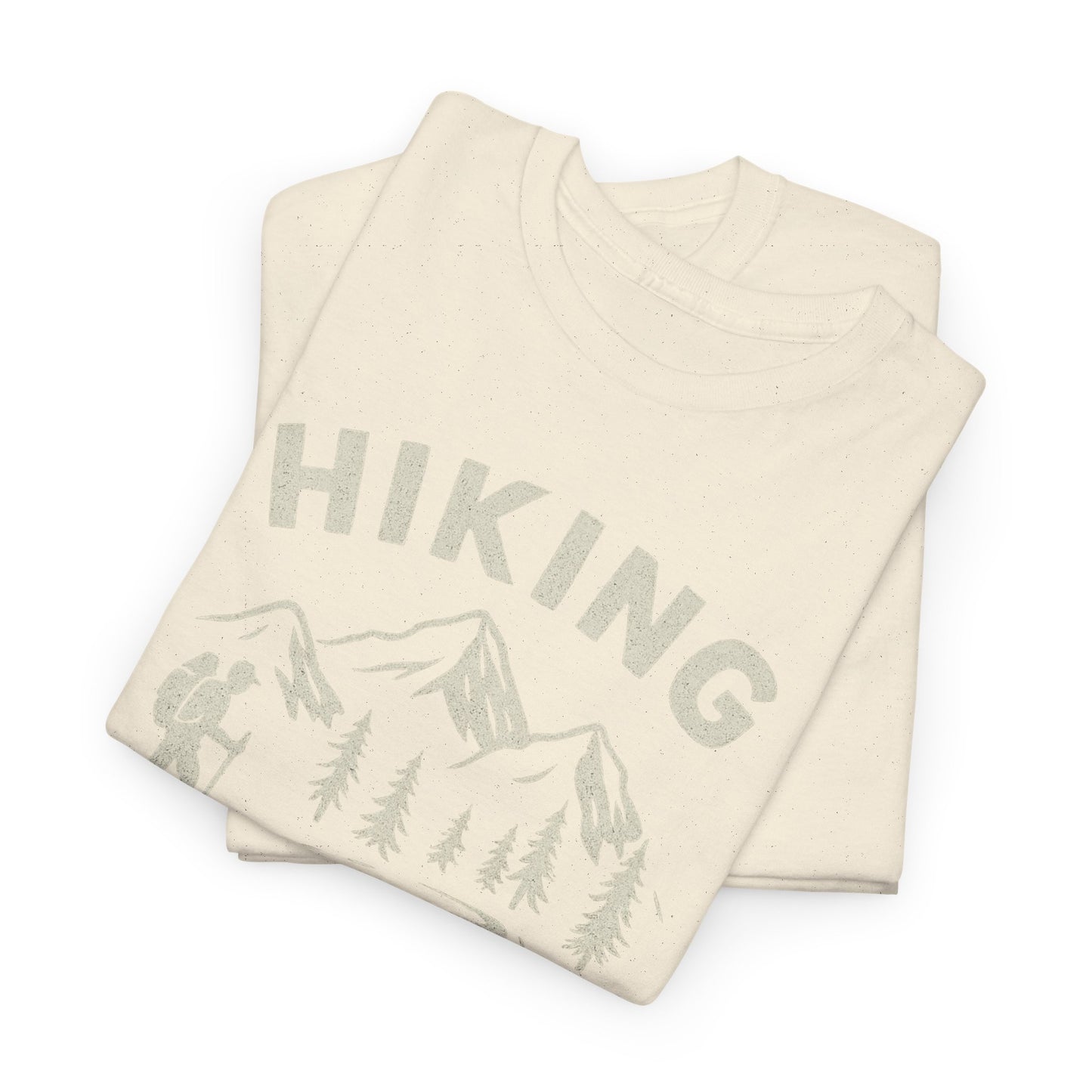 Unisex Heavy Cotton Adventure Tee – Outdoor Hiking Shirt, Sustainable Eco-Friendly T-Shirt for Nature Lovers & Everyday Wear