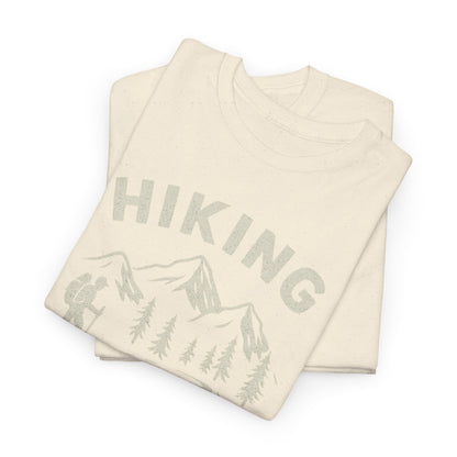 Unisex Heavy Cotton Adventure Tee – Outdoor Hiking Shirt, Sustainable Eco-Friendly T-Shirt for Nature Lovers & Everyday Wear