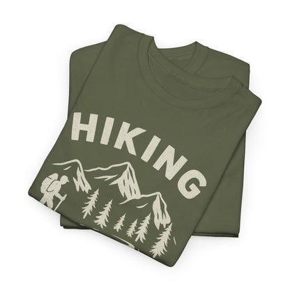 Unisex Heavy Cotton Adventure Tee – Outdoor Hiking Shirt, Sustainable Eco-Friendly T-Shirt for Nature Lovers & Everyday Wear