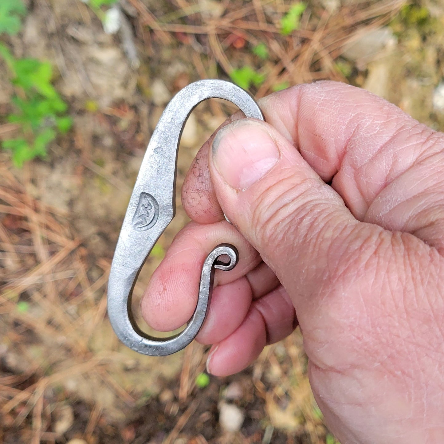 Traditional Flint & Steel Striker - Hand Forged High Carbon Steel - Small/Compact Size