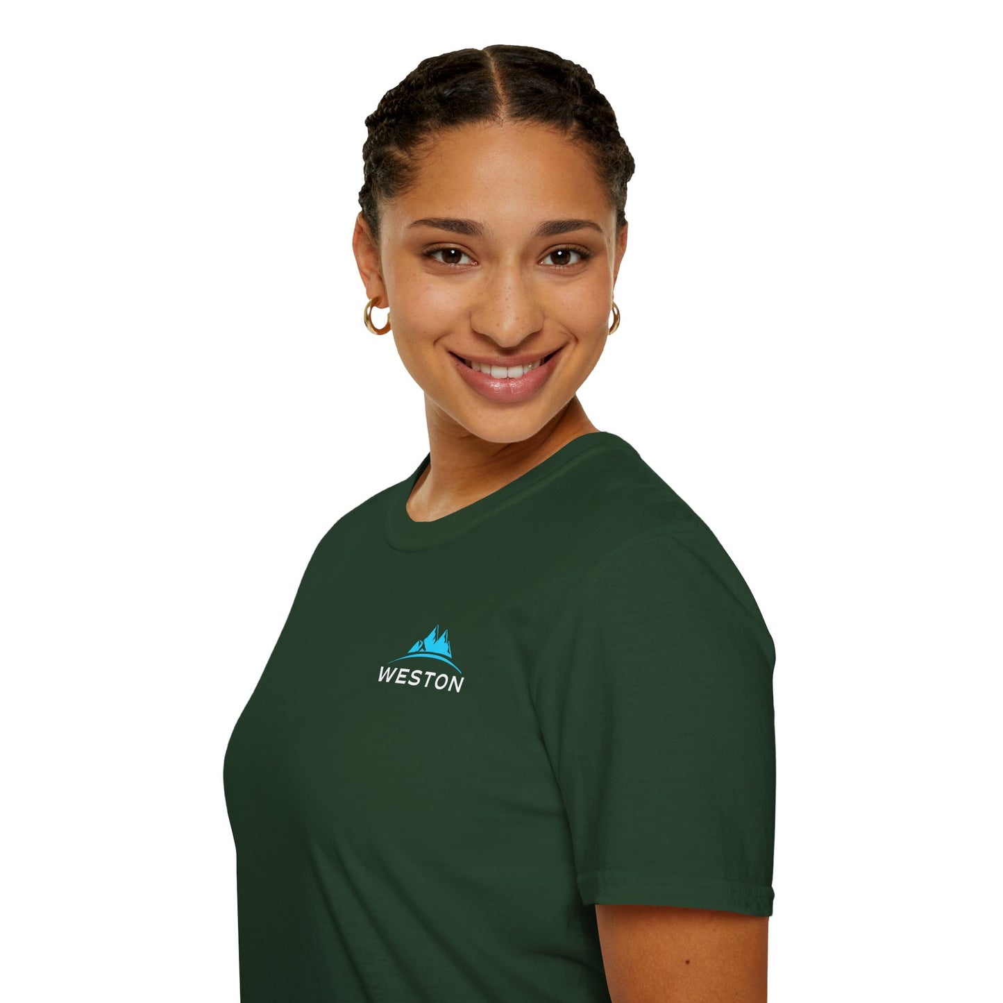 Weston Gear Logo T-Shirt | Softstyle Unisex Tee for Hikers, Campers & Outdoor Adventurers – Comfortable Everyday Wear