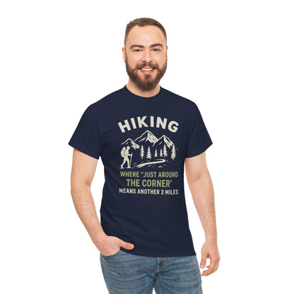 Unisex Heavy Cotton Adventure Tee – Outdoor Hiking Shirt, Sustainable Eco-Friendly T-Shirt for Nature Lovers & Everyday Wear