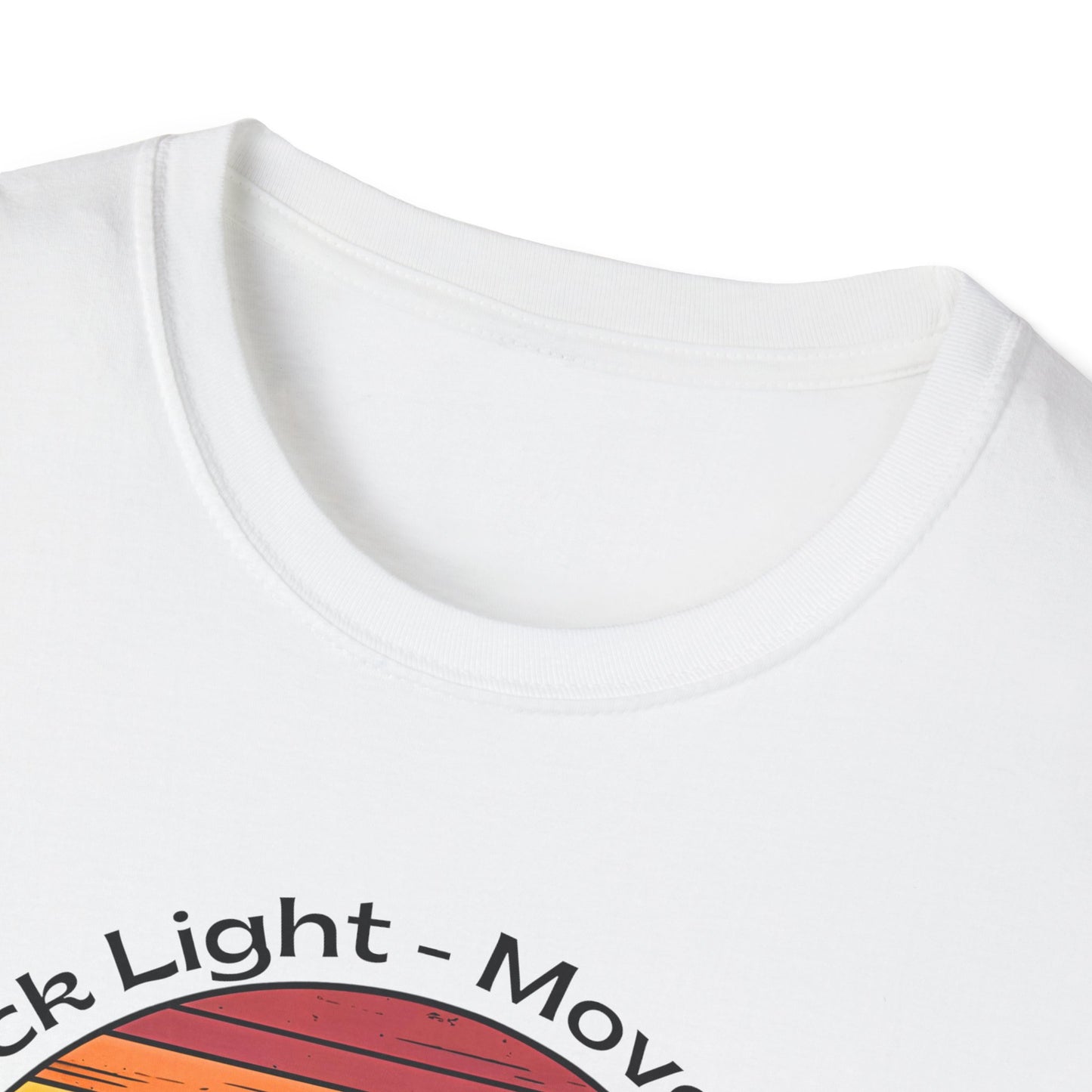 Pack light Move fast – Unisex Adventure T-Shirt for Hiking, Camping & Travel