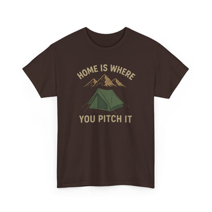 Home Is Where You Pitch It T-Shirt, Camping Tee, Outdoor Enthusiast Gift, Nature Lover Apparel, Funny Hiking Shirt, Adventure Travel [...]