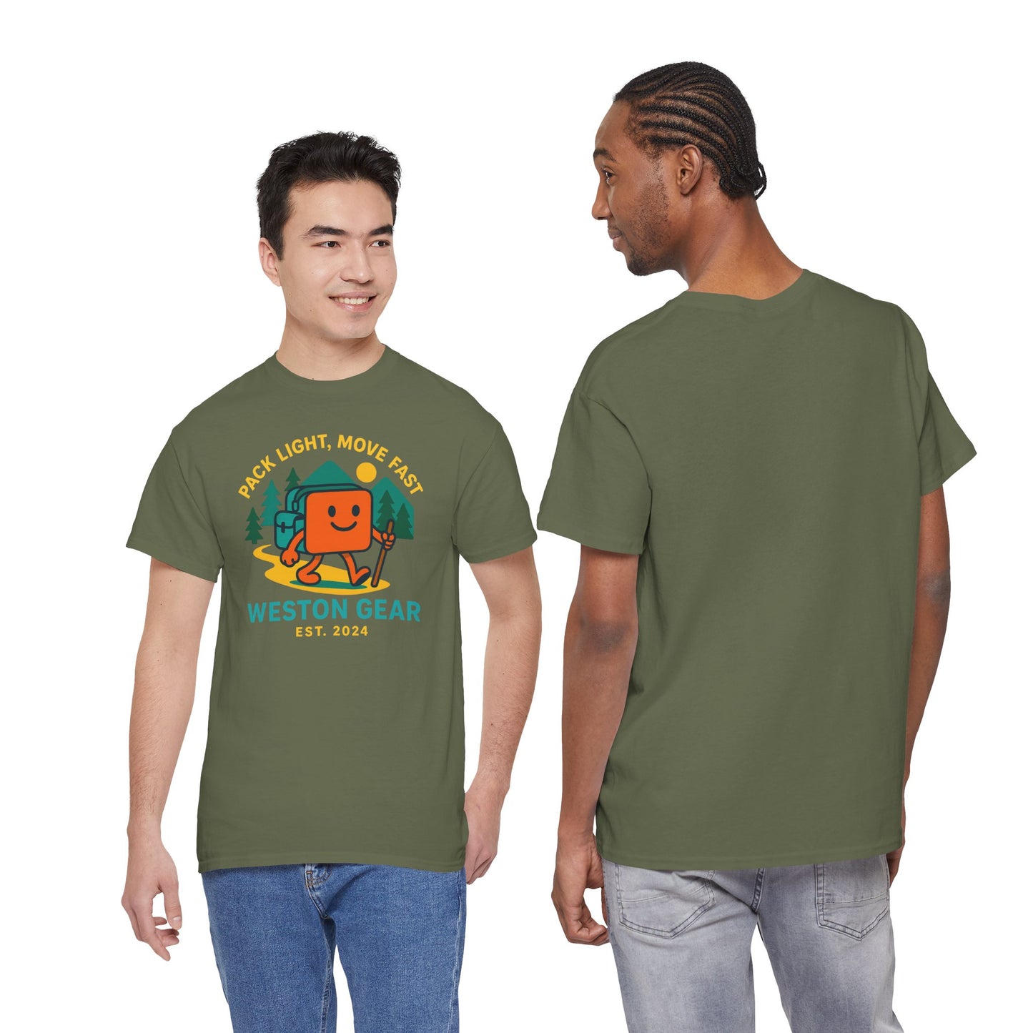 Cute Outdoor Graphic Hiking T-Shirt
