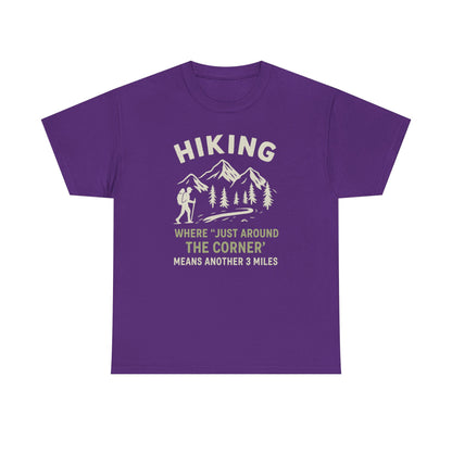 Unisex Heavy Cotton Adventure Tee – Outdoor Hiking Shirt, Sustainable Eco-Friendly T-Shirt for Nature Lovers & Everyday Wear