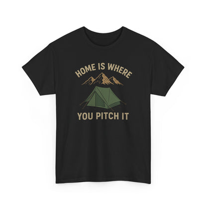 Home Is Where You Pitch It T-Shirt, Camping Tee, Outdoor Enthusiast Gift, Nature Lover Apparel, Funny Hiking Shirt, Adventure Travel [...]