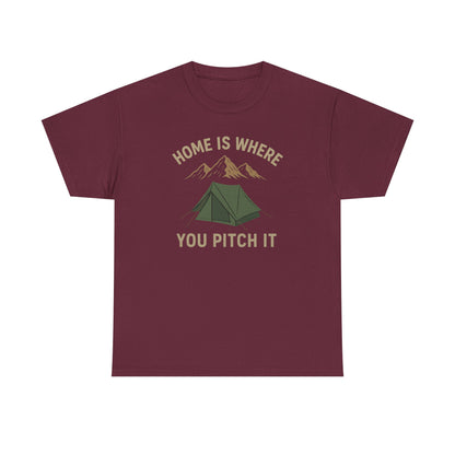 Home Is Where You Pitch It T-Shirt, Camping Tee, Outdoor Enthusiast Gift, Nature Lover Apparel, Funny Hiking Shirt, Adventure Travel [...]