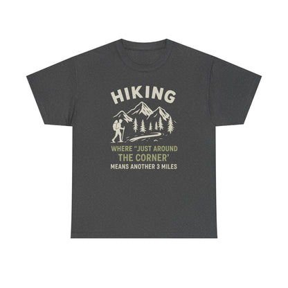 Unisex Heavy Cotton Adventure Tee – Outdoor Hiking Shirt, Sustainable Eco-Friendly T-Shirt for Nature Lovers & Everyday Wear