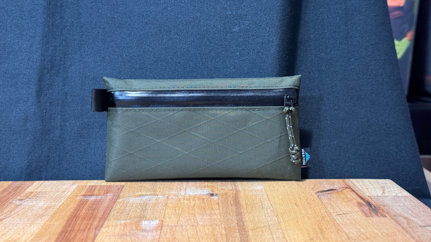 X-Pac Zip Pouches – Ultralight and Weatherproof EDC Wallets or Passport Holders for Hiking, Backpacking & Travel, Trail-Ready Adventure Gear