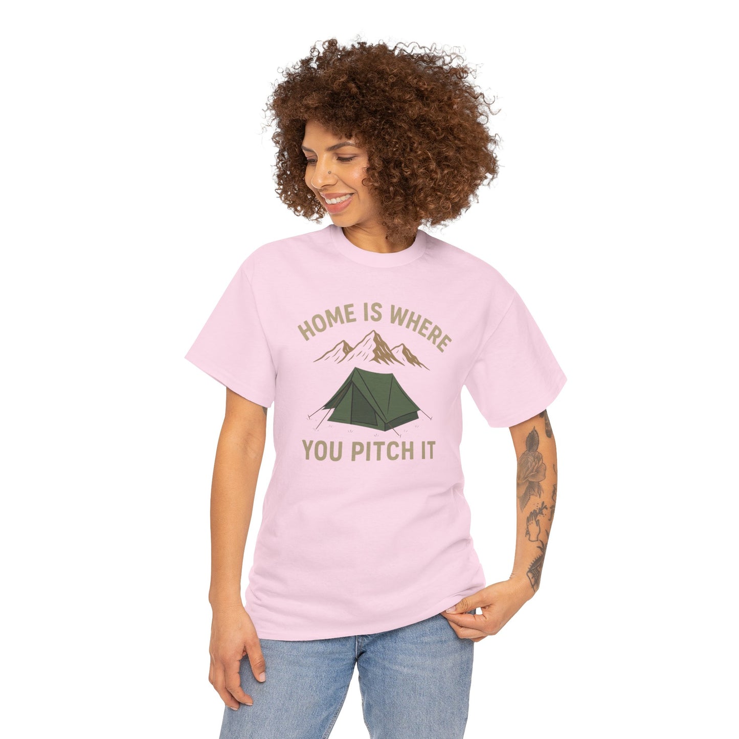 Home Is Where You Pitch It T-Shirt, Camping Tee, Outdoor Enthusiast Gift, Nature Lover Apparel, Funny Hiking Shirt, Adventure Travel [...]