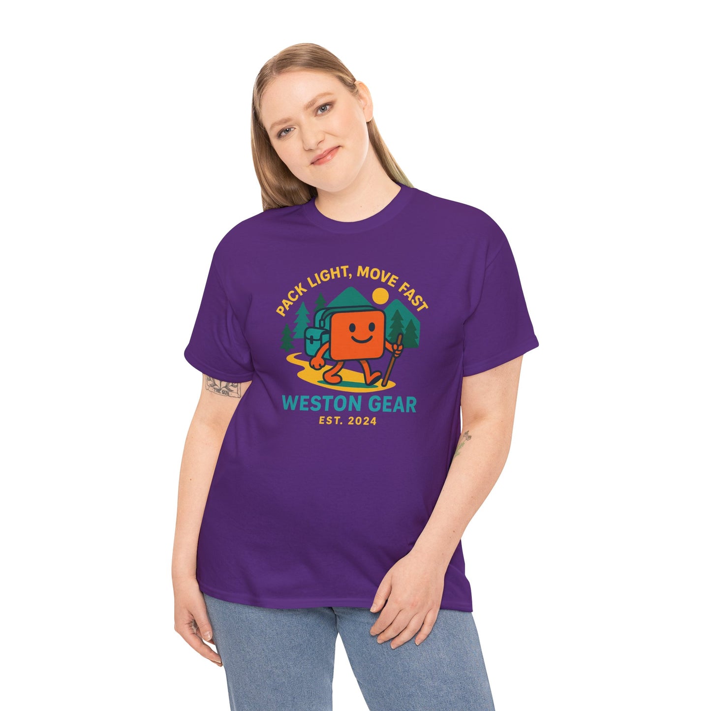 Adventurous Spirit Tee | Outdoor Hiking T-Shirt, Unisex Cotton Shirt, Gift for Nature Lovers, Camping Apparel, Cute Graphic Tee