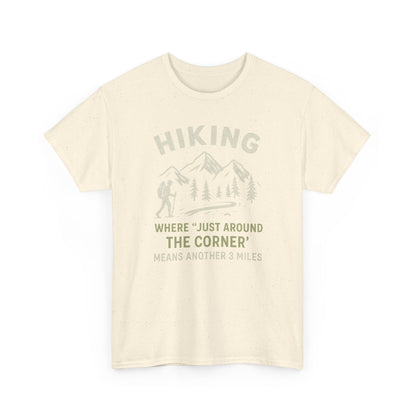 Unisex Heavy Cotton Adventure Tee – Outdoor Hiking Shirt, Sustainable Eco-Friendly T-Shirt for Nature Lovers & Everyday Wear